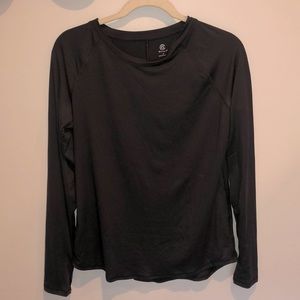 Champion Long Sleeve Dry Fit black tee
